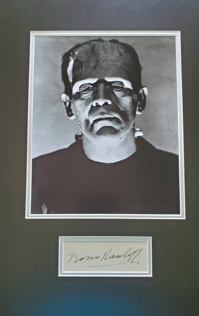 Weekes Autographs KARLOFF BORIS 1887 1969