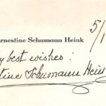 SCHUMANN-HEINK, Ernestine (1861-1936)