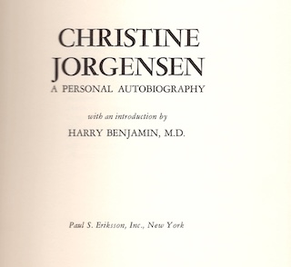 JORGENSEN, CHRISTINE (1928-89) - Image 2